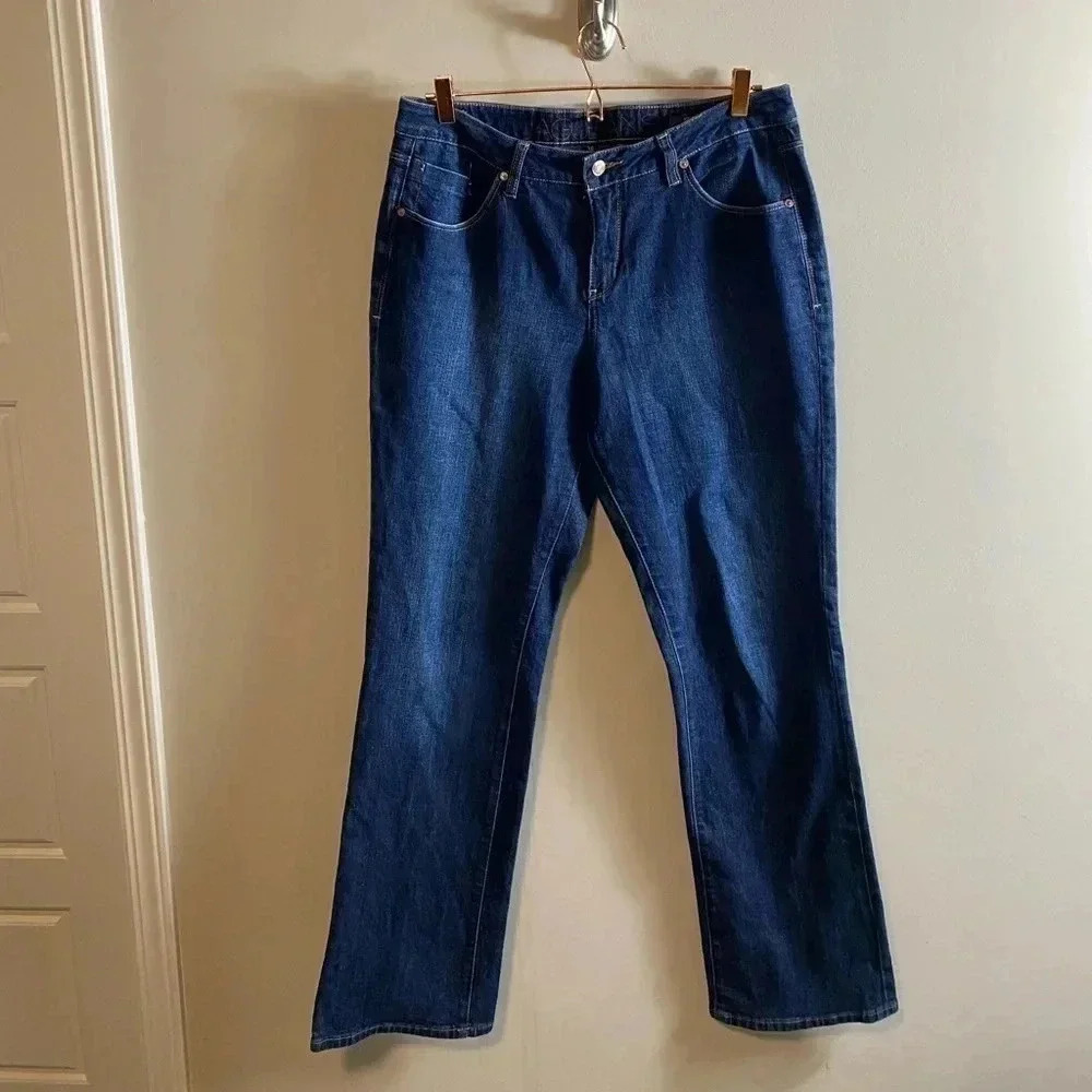 Jag Blue Jeans Size 16 Boot Leg